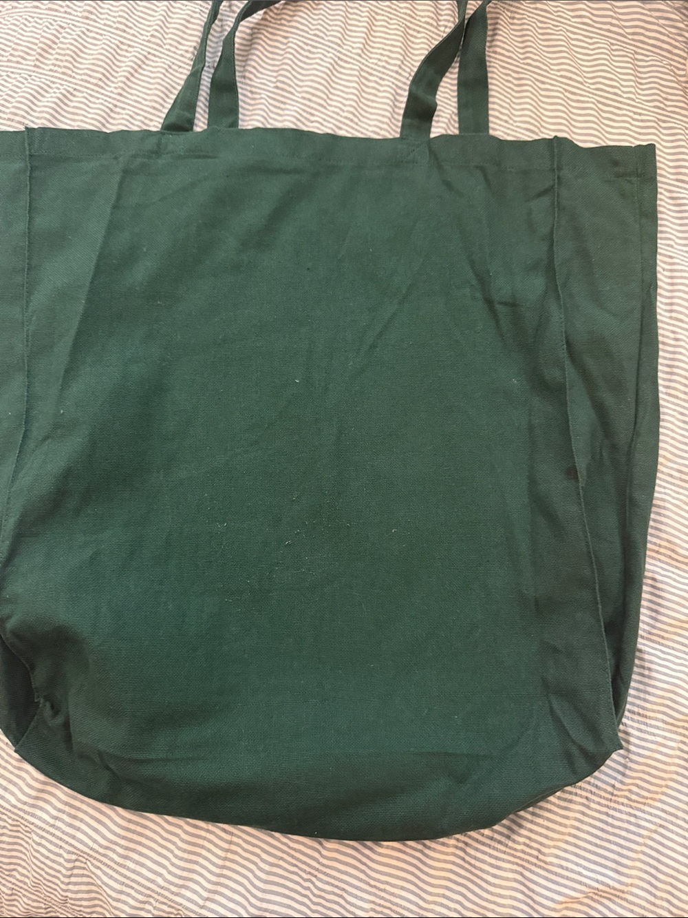 Primark Green & White Hawkins High School Tiger Tote Bag - Picture 2 of 4